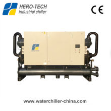 1200kw -10c Low Temperature Water Cooled Glycol Screw Chiller for Chemical Engineering Industry